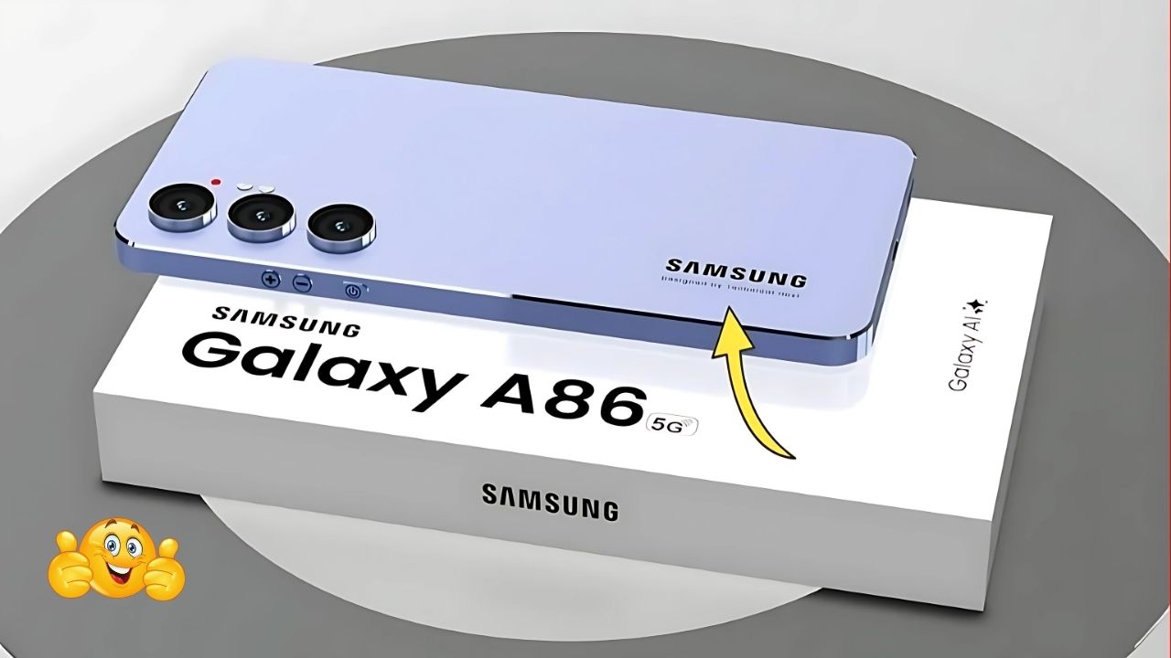 Samsung Galaxy A86 5G Launched – Flagship Power, Ultra-Fast 5G & Massive 7300mAh Battery